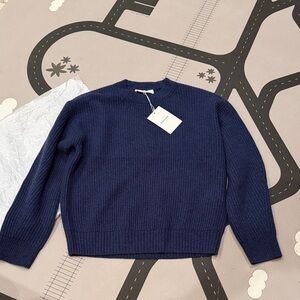 NWT Everlane Navy Blue Women's Sweater